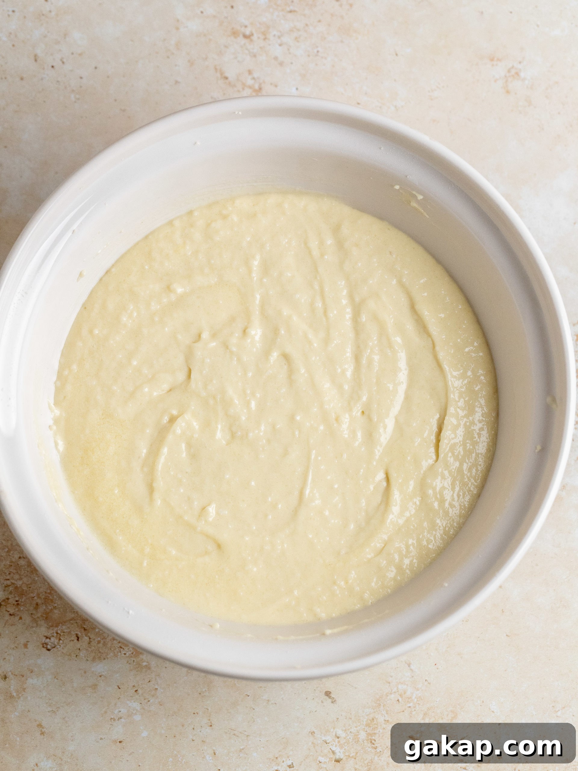 Mixing batter