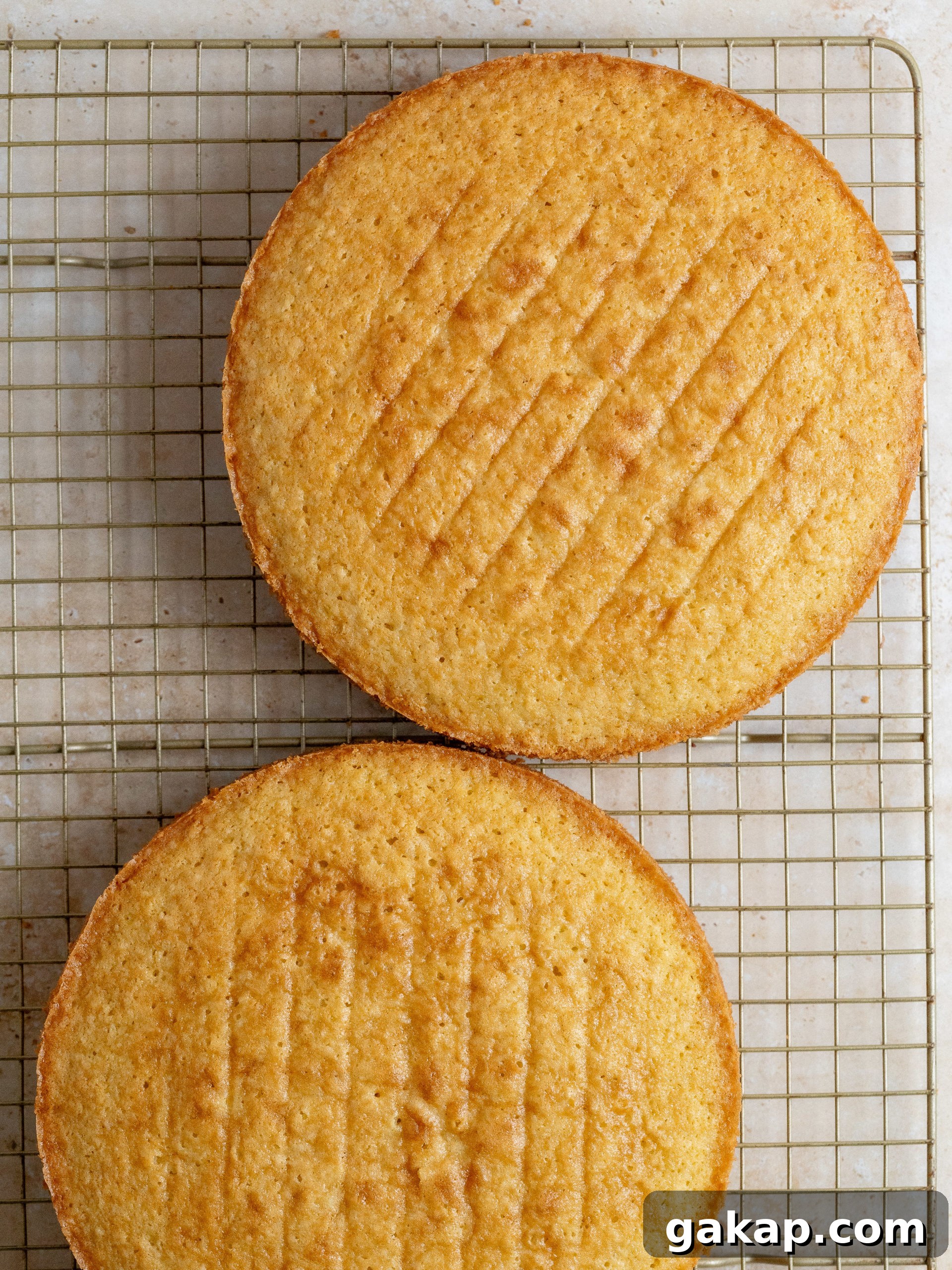 Frosted cake