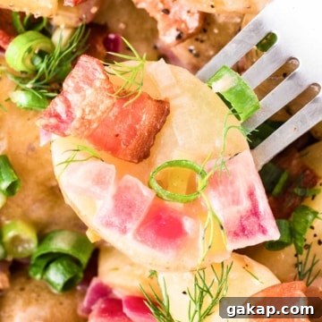 Bavarian potato salad