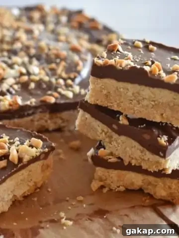 Peanut Butter Shortbread Bars