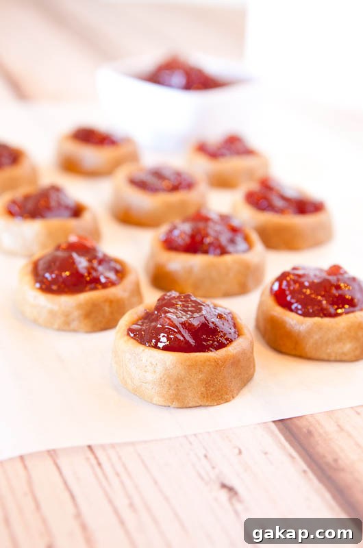 Peanut Butter and Jelly Thumbprint Cookies