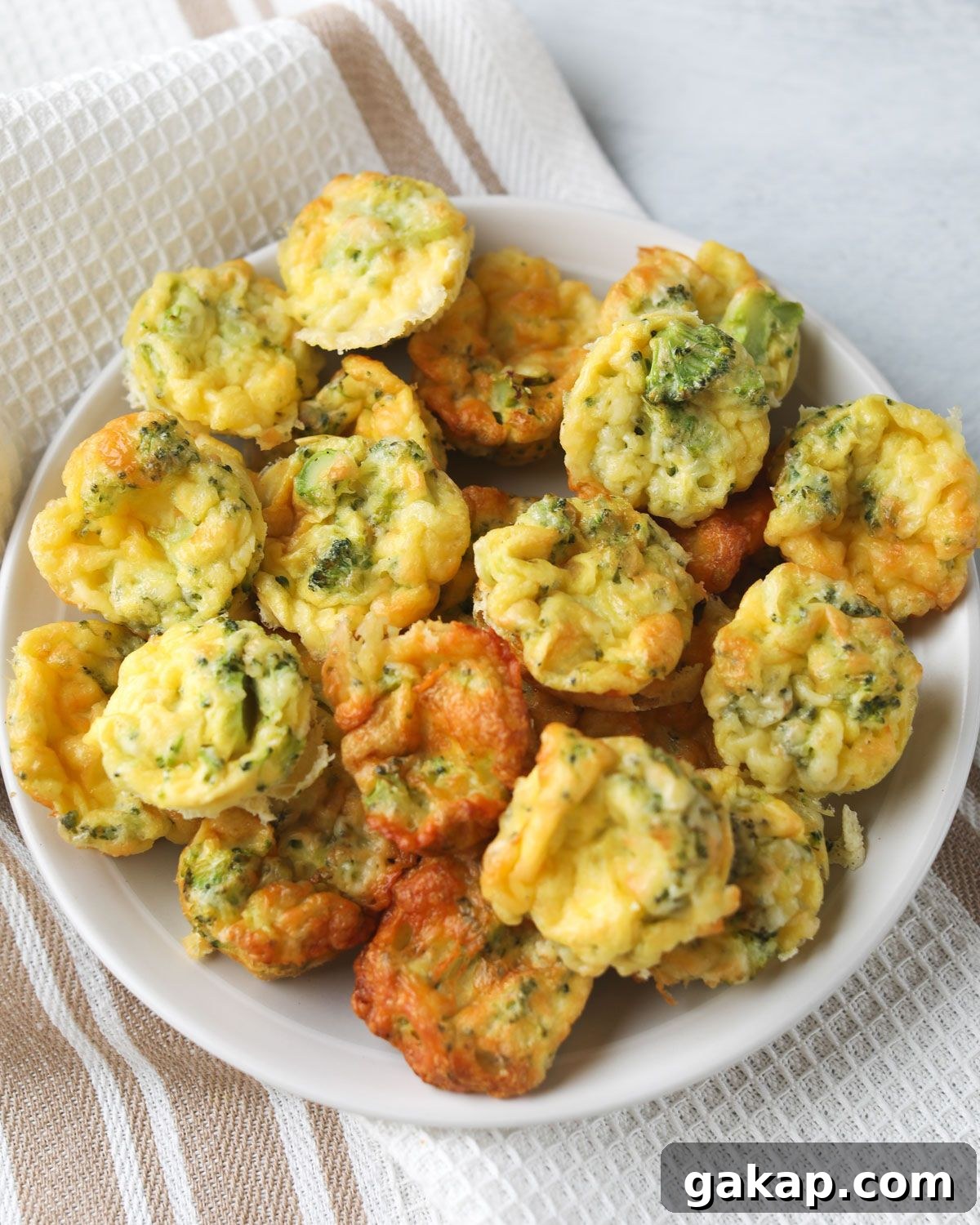 21 Protein-Packed Snacks for Your Next Pool Party 18 Broccoli Egg Bites