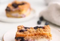 Blueberry Cream Cheese Stuffed French Toast Recipe