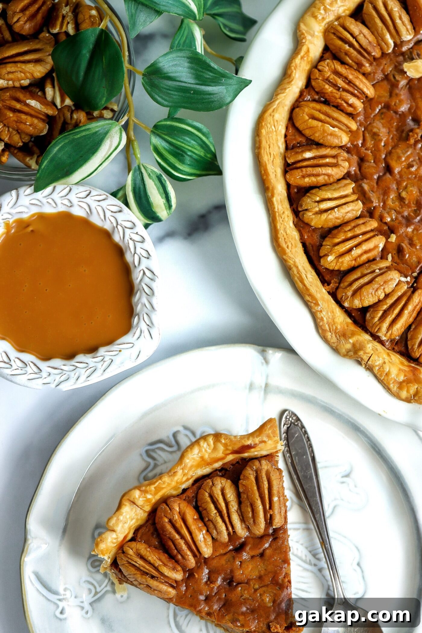 Salted Pecan Pie