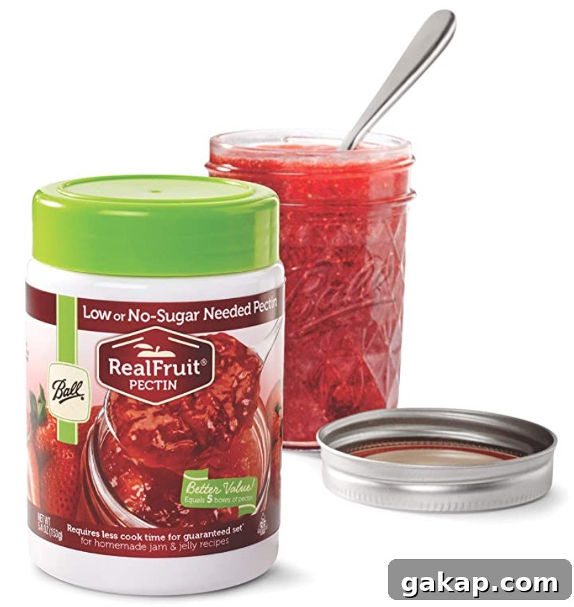 Low or no-sugar pectin