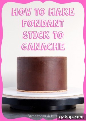 Perfect Ganache for Cakes: Step-by-Step Guide and Tips 12 How to Make Fondant Stick To Ganache.