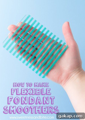 Perfect Ganache for Cakes: Step-by-Step Guide and Tips 13 Flexible Fondant Smoothers tutorial.