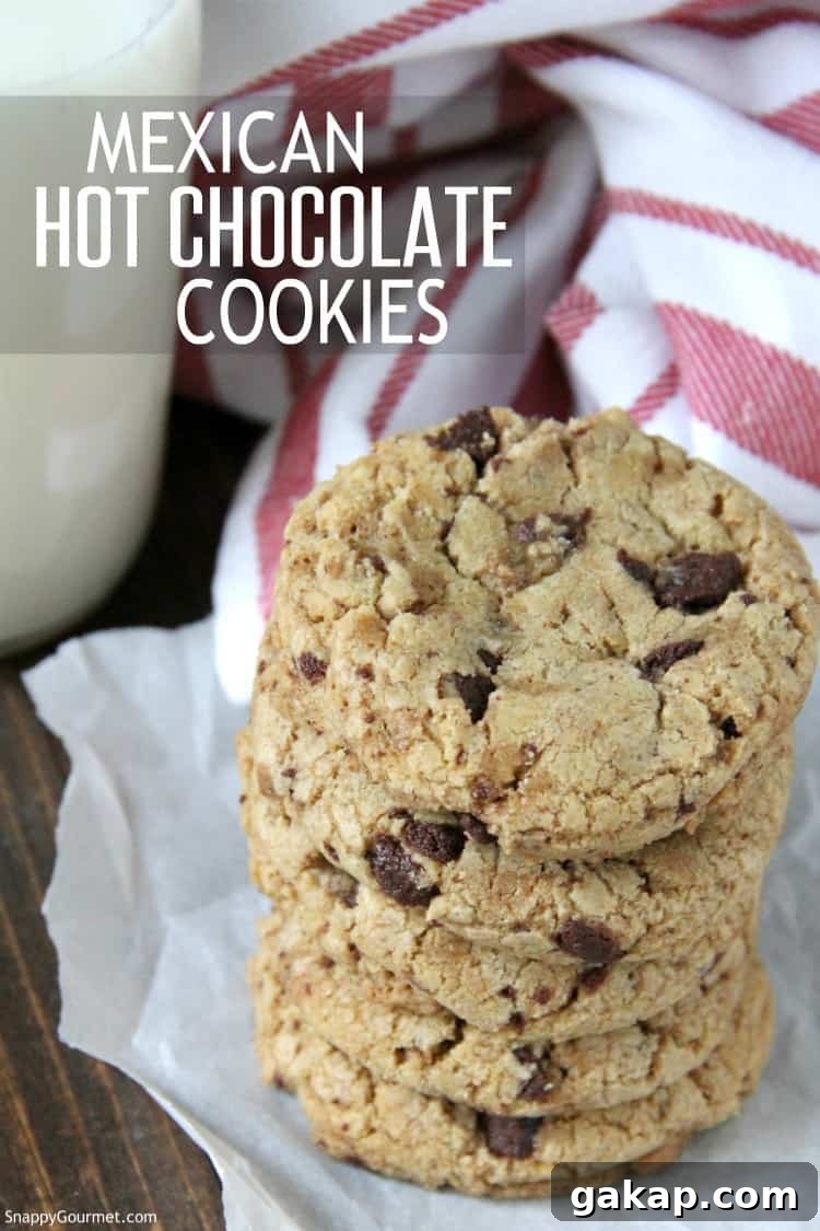 Mexican Hot Chocolate Cookies