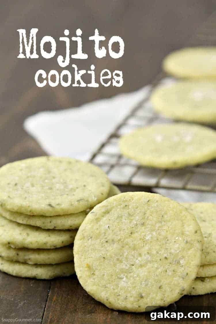 Mojito Cookies
