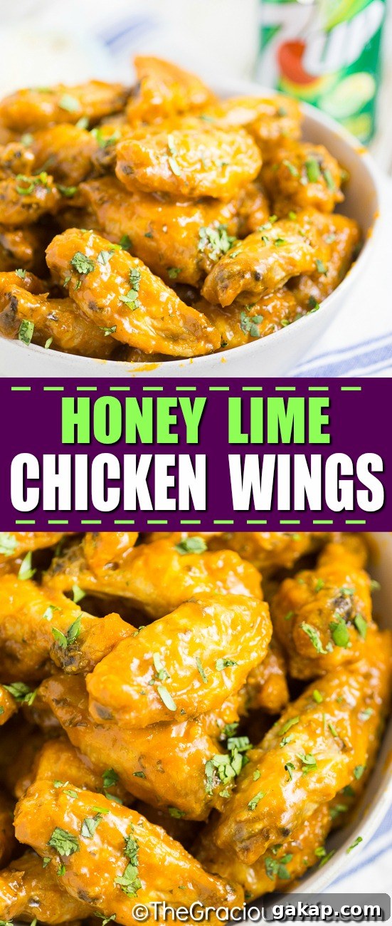 Crispy Baked Honey Lime Chicken Wings with Zesty Glaze 15 Hidden image
