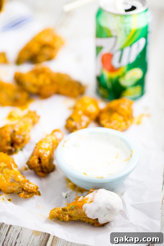 Crispy Baked Honey Lime Chicken Wings with Zesty Glaze 6 Crispy baked wings ready for the sauce.