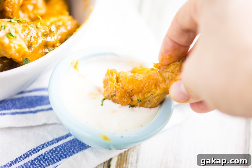 Crispy Baked Honey Lime Chicken Wings with Zesty Glaze 8 Toss wings in honey lime sauce and serve.