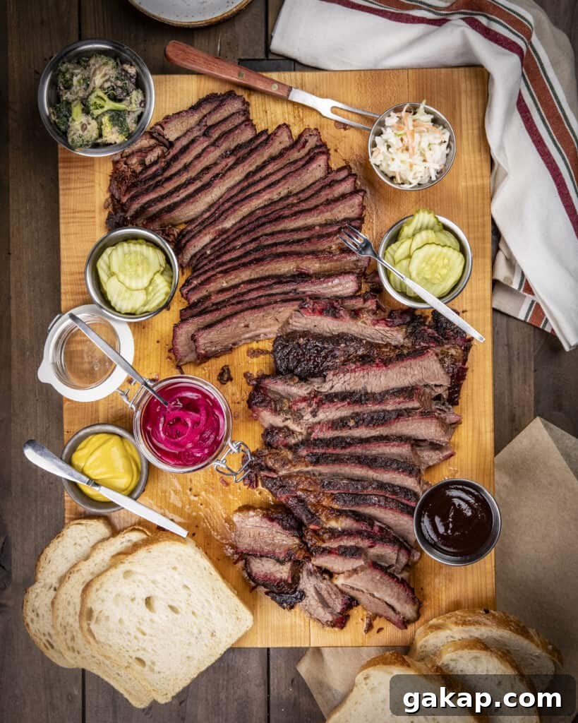 Brisket platter 