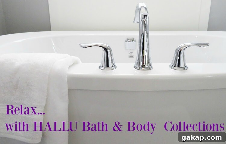 Magical HALLU Bath & Body Collections: Luxurious Skincare Line 2 HALLU bath and body products