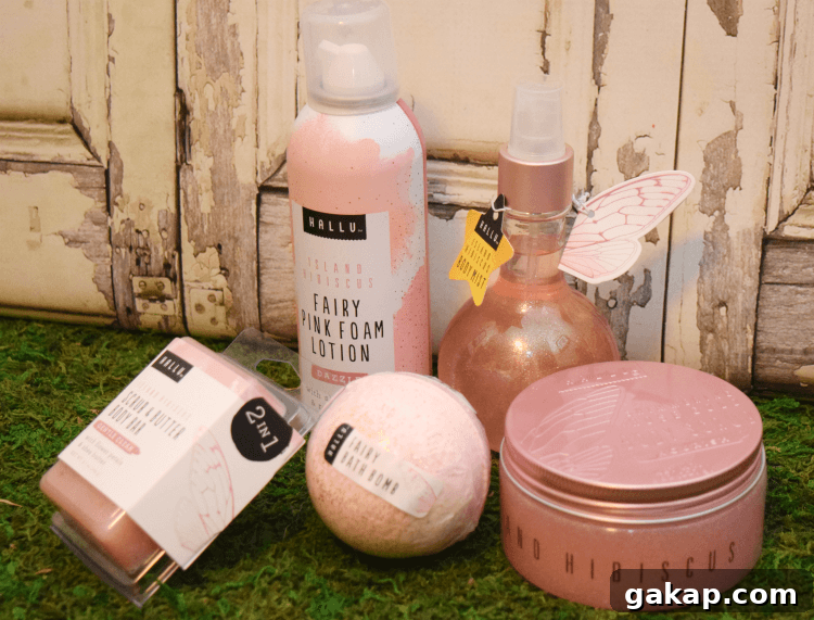 Magical HALLU Bath & Body Collections: Luxurious Skincare Line 4 HALLU bath bomb close-up
