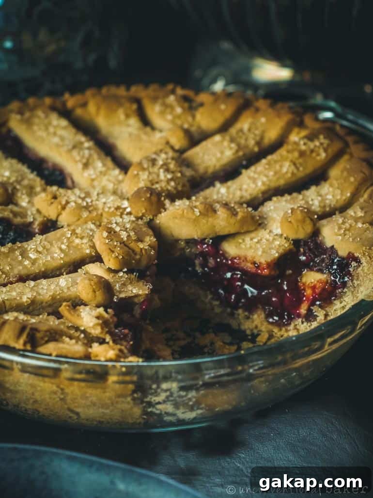 wild blackberry pie recipe vegan gf