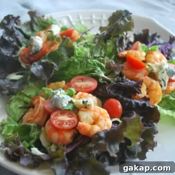 a plate of Buffalo shrimp lettuce wraps