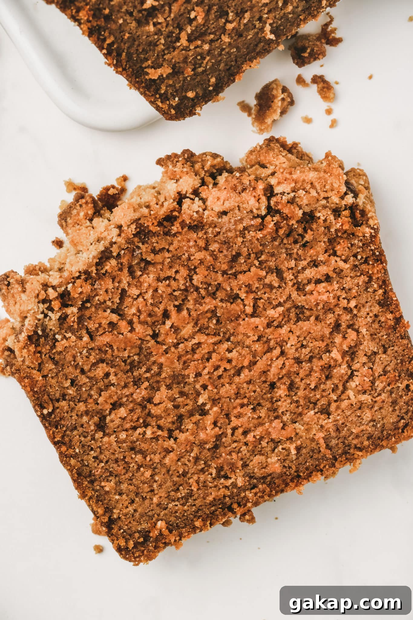 Pumpkin Cake with Crunchy Streusel Topping 16 Cake au potiron façon pumpkin bread Américain