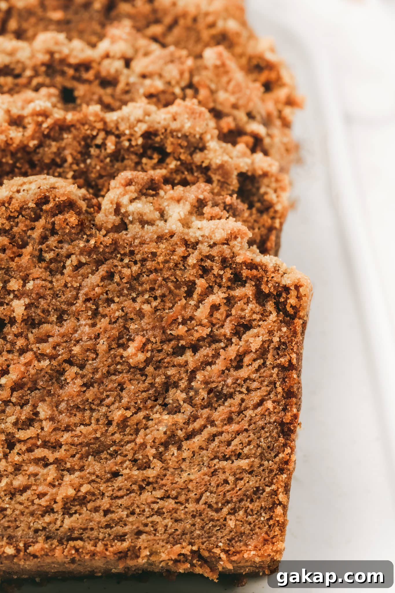 Pumpkin Cake with Crunchy Streusel Topping 6 Cake au potiron façon pumpkin bread Américain