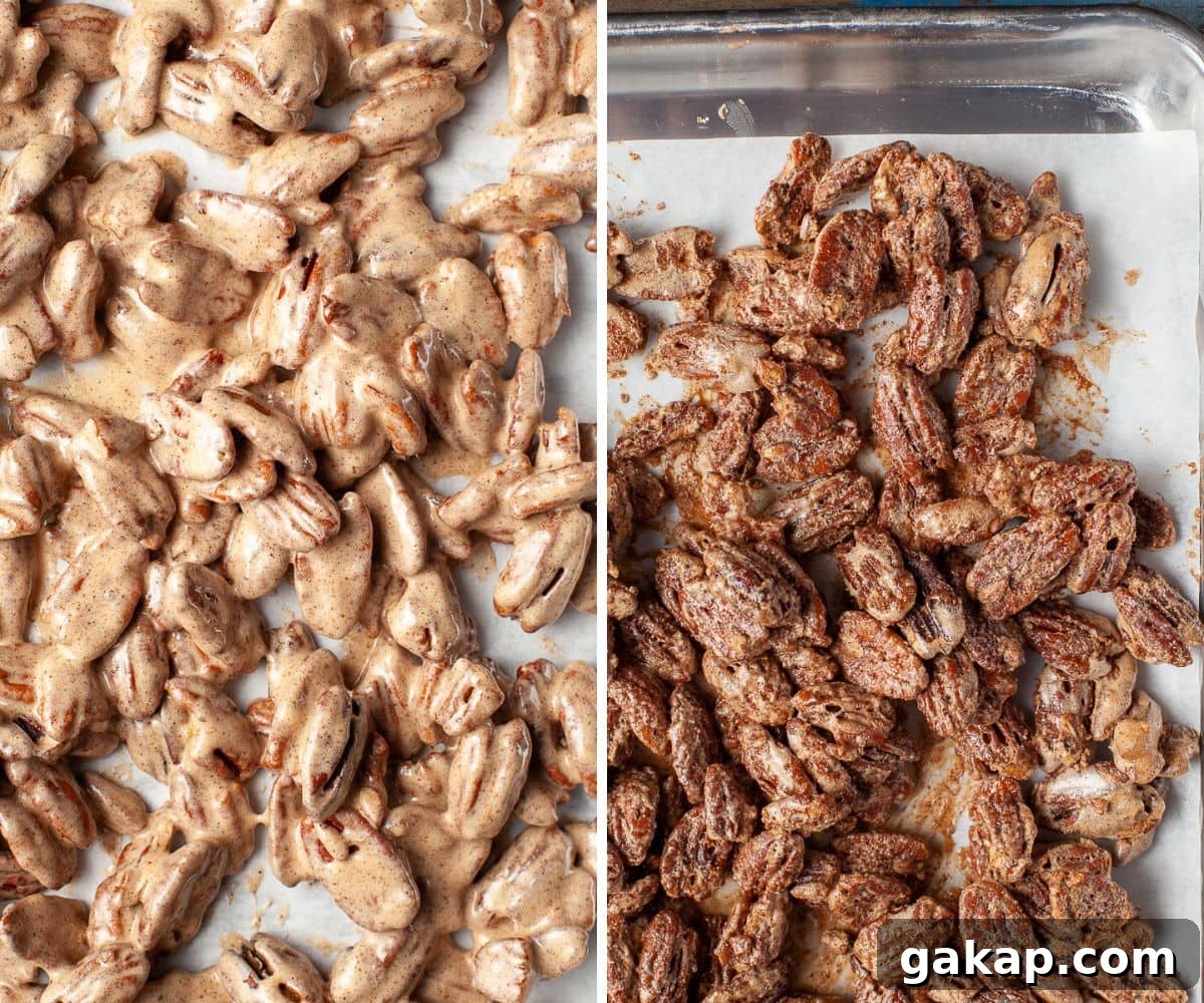 how to make gluten free cinnamon spiced pecans