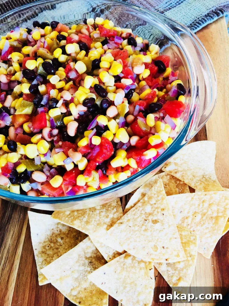 Corn and Black Bean Salsa