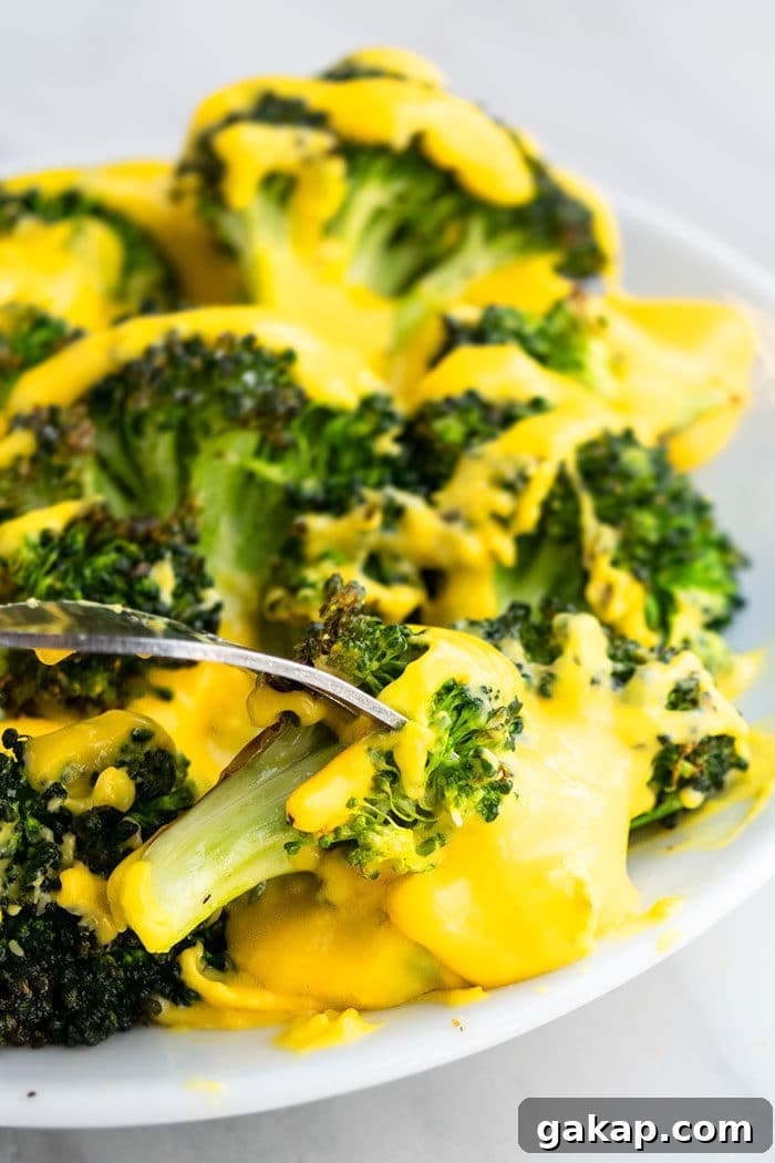 Easy Broccoli With Cheese Recipe