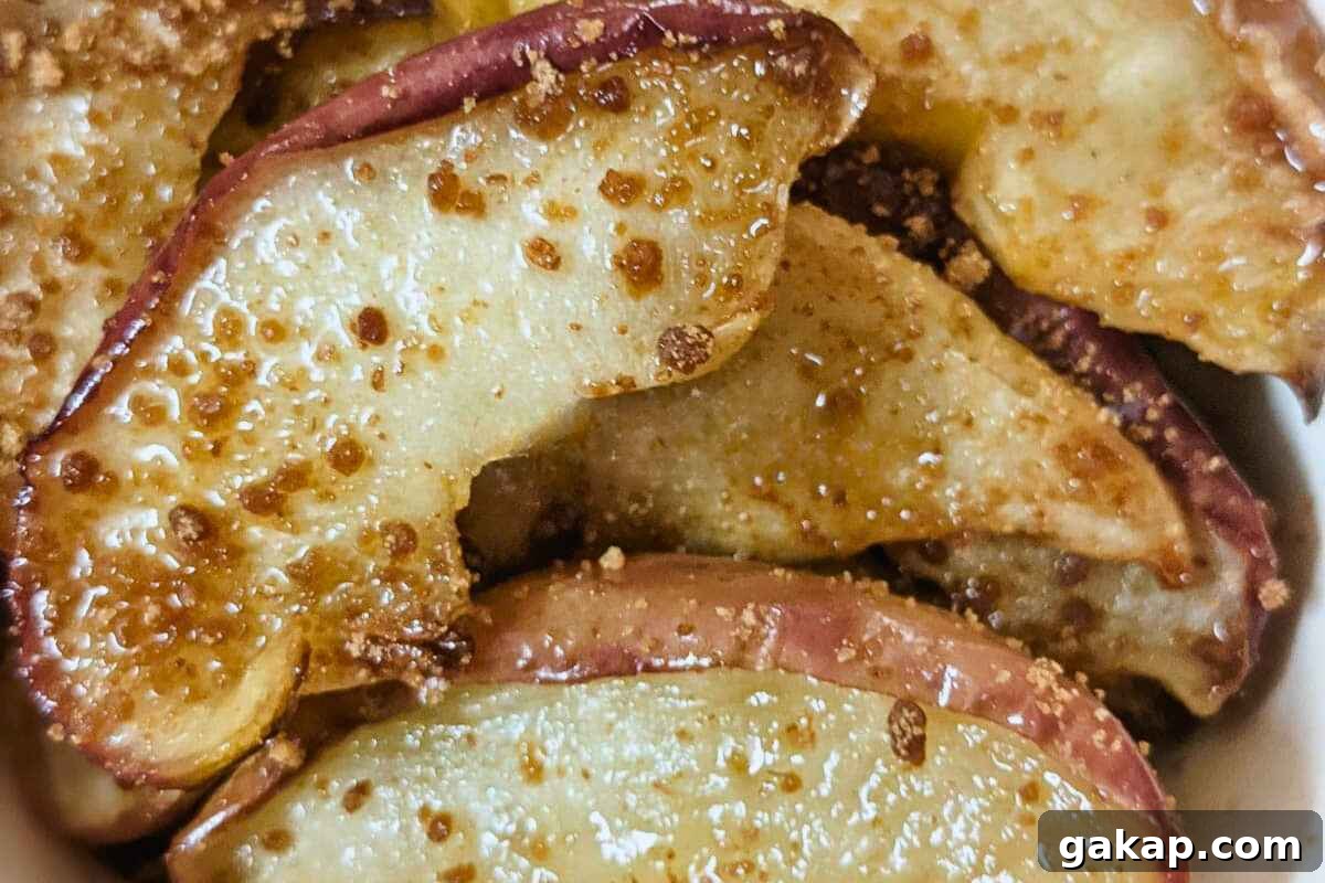 Holiday Air Fryer Recipes to Simplify Your Cooking 19 Closeup of baked apples