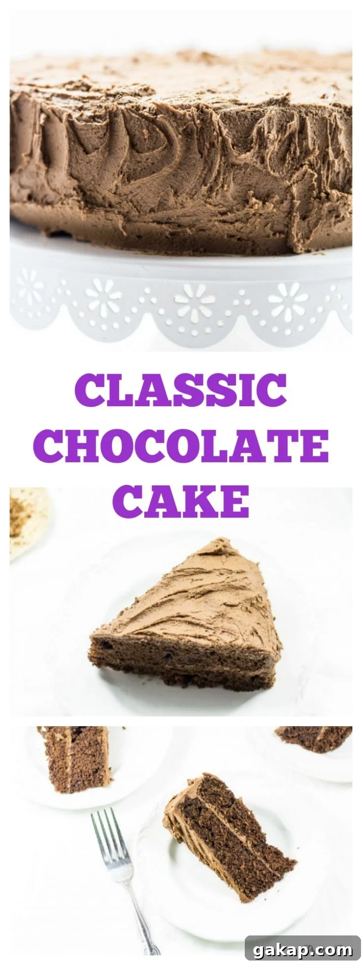 Classic Moist Chocolate Cake Recipe for Rich, Decadent Flavor 16 Classic Chocolate Cake - Precious Core