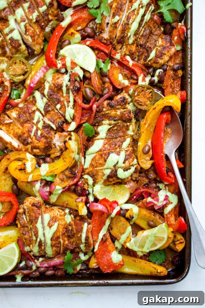 Sheet Pan Mexican Chicken 