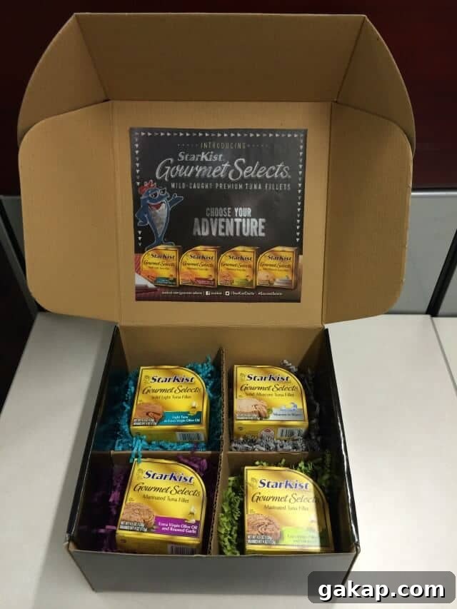 Win the Everyday Gourmet Prize Box Featuring New StarKist Gourmet Selects Tuna 3 Gourmet Selects Mailer 2