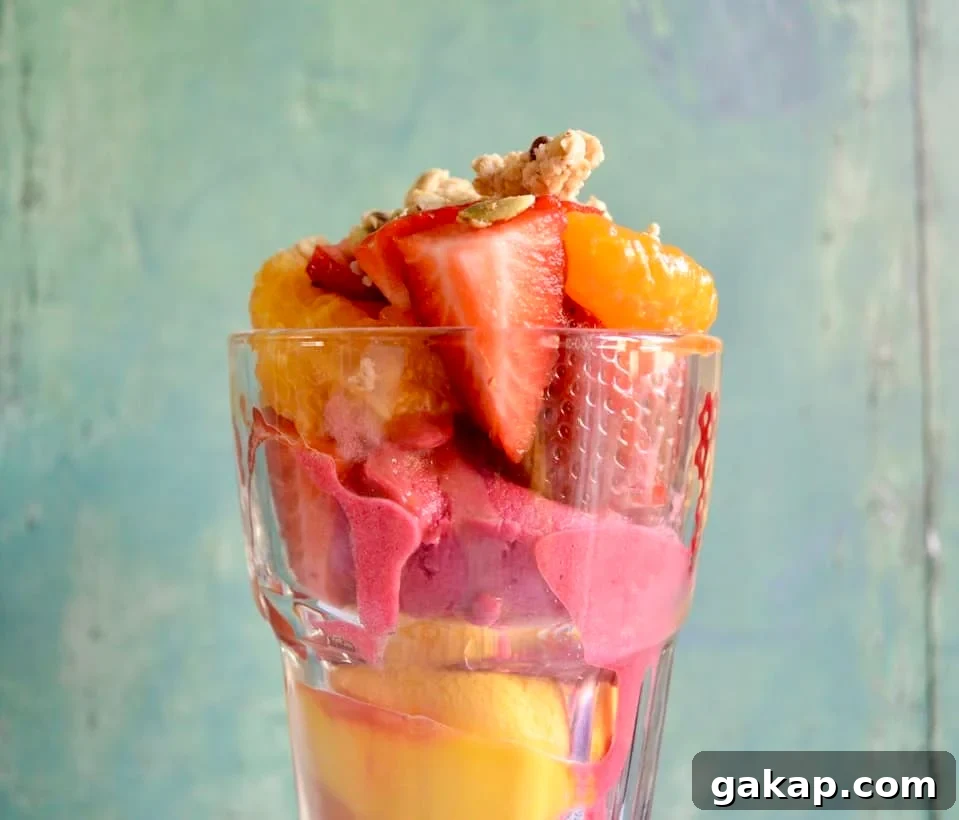 breakfast knickerbocker glory