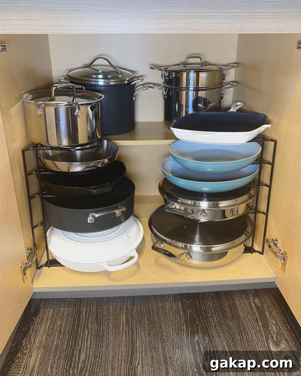 7. Organize Pots & Pans
