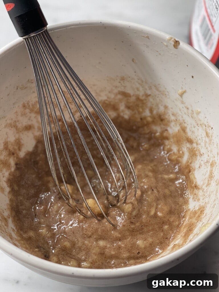 maple cinnamon baked oatmeal