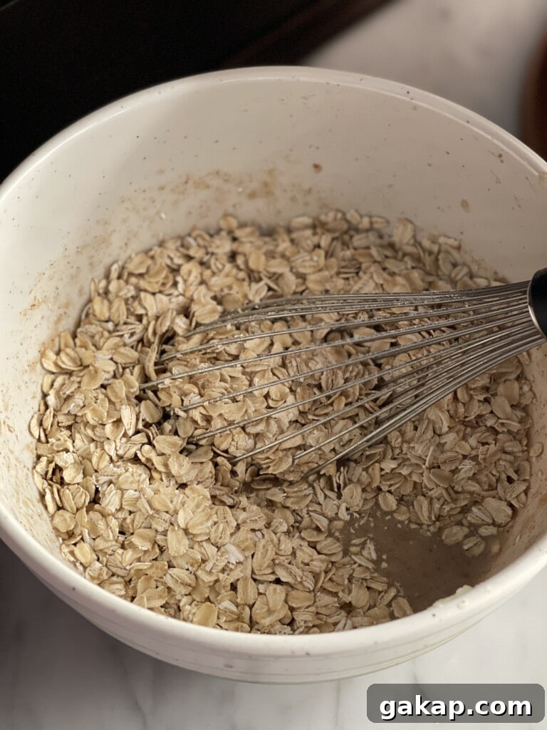 maple cinnamon baked oatmeal