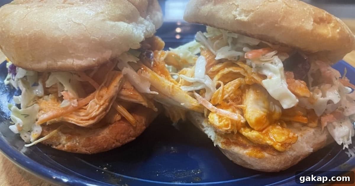 Buffalo Chicken Sliders