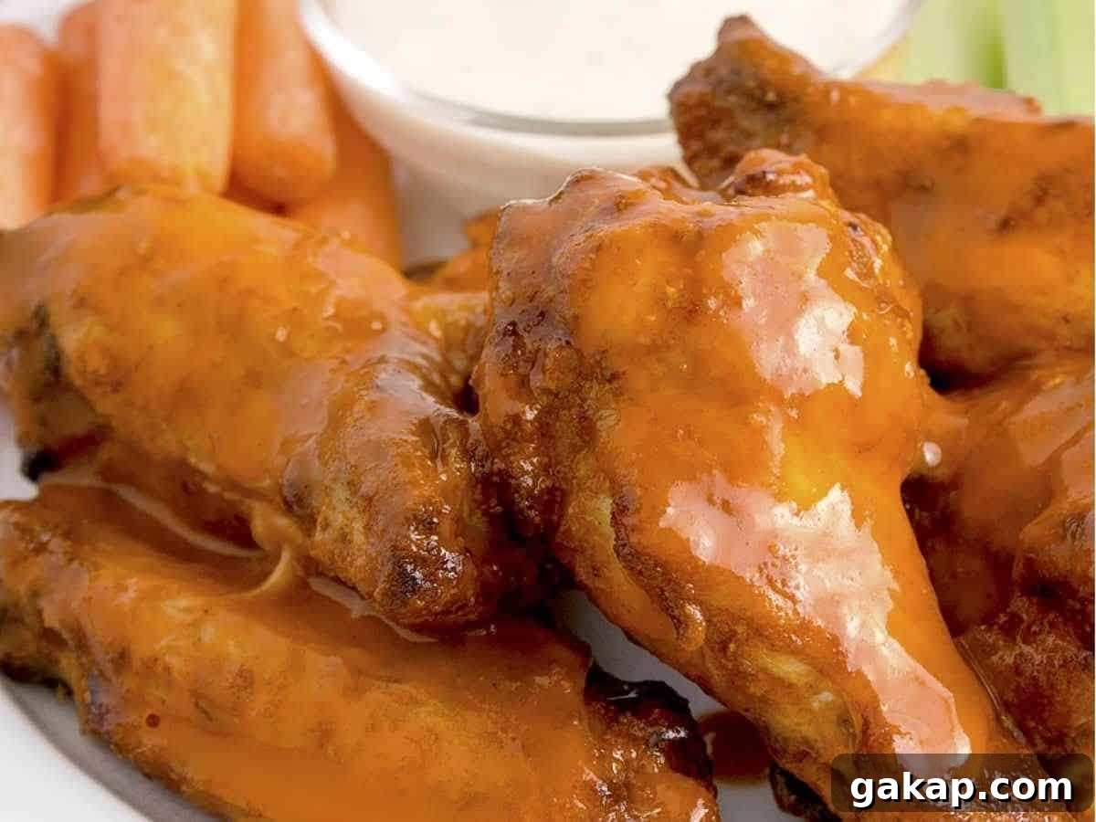 Frozen Air Fryer Chicken Wings