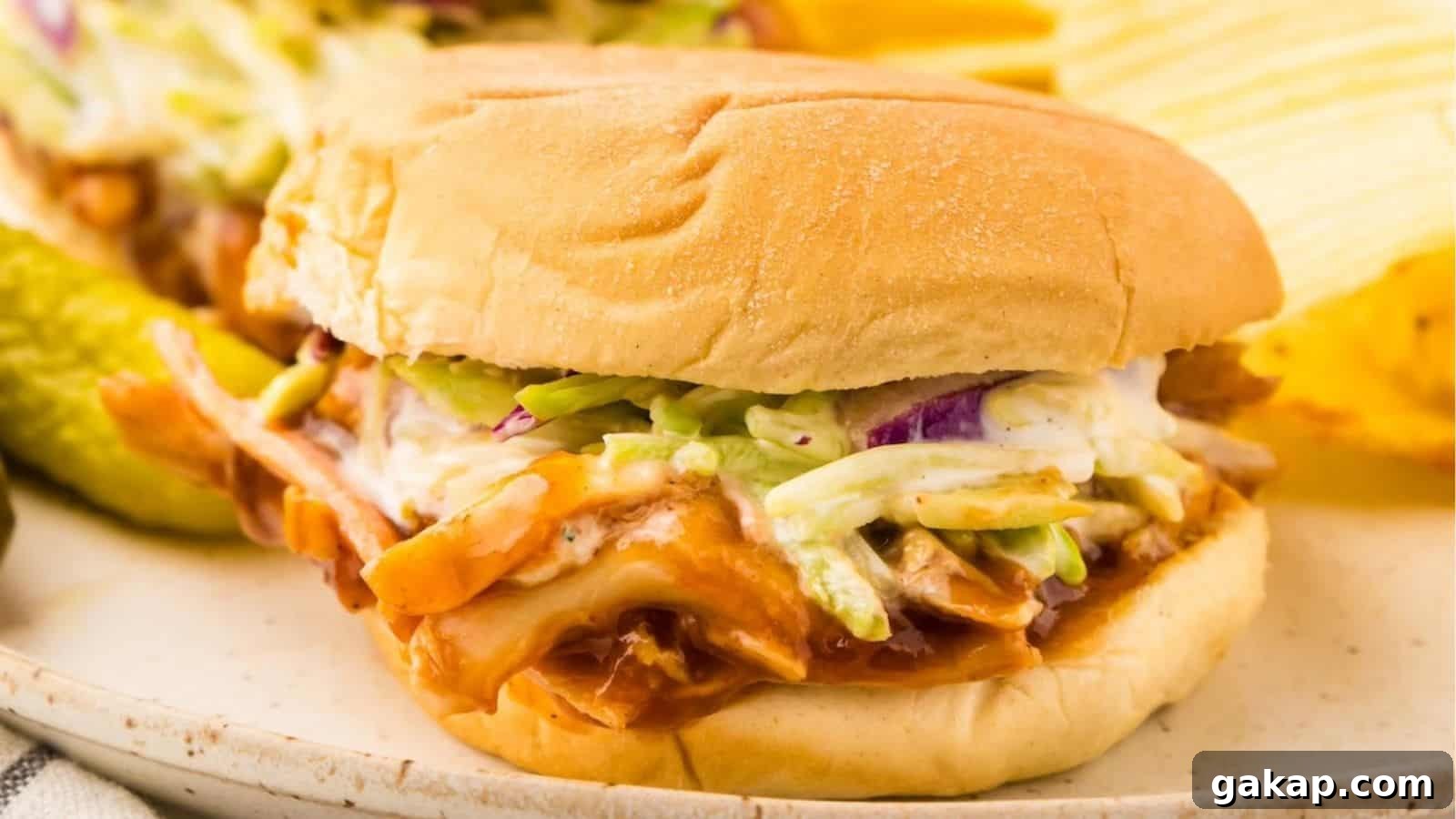 BBQ Chicken Sliders