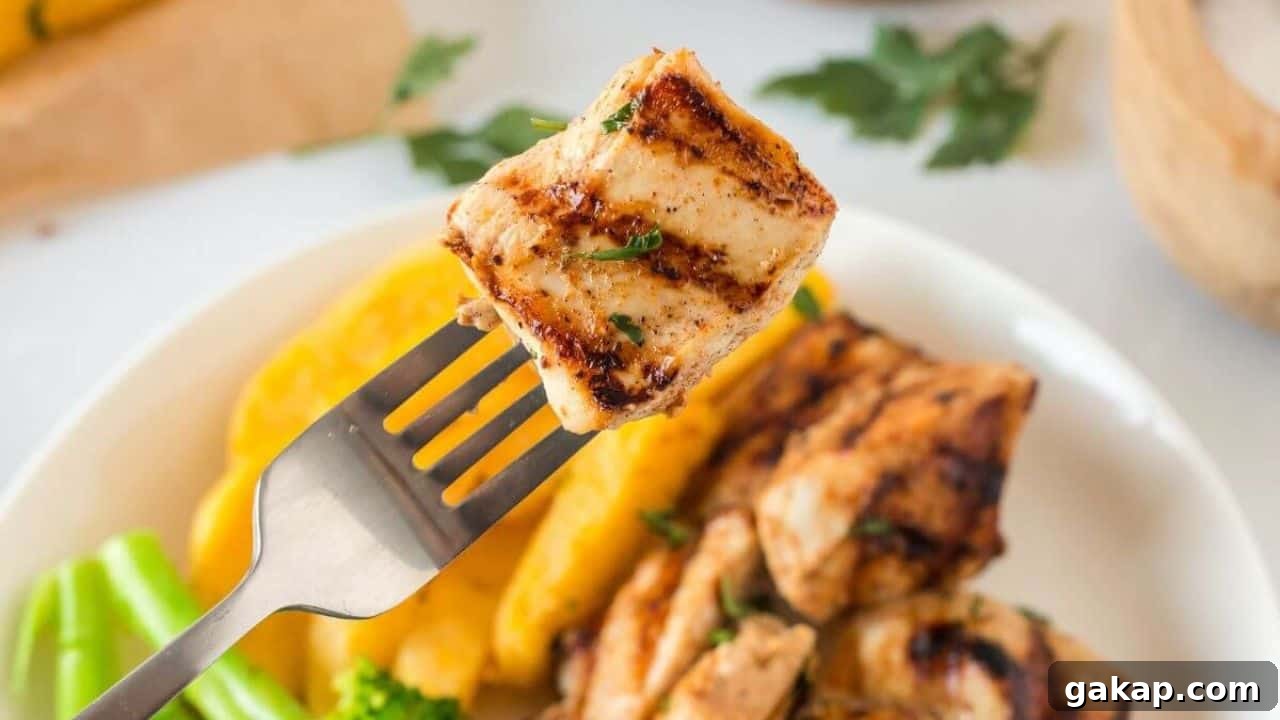Grilled Chicken Nuggets