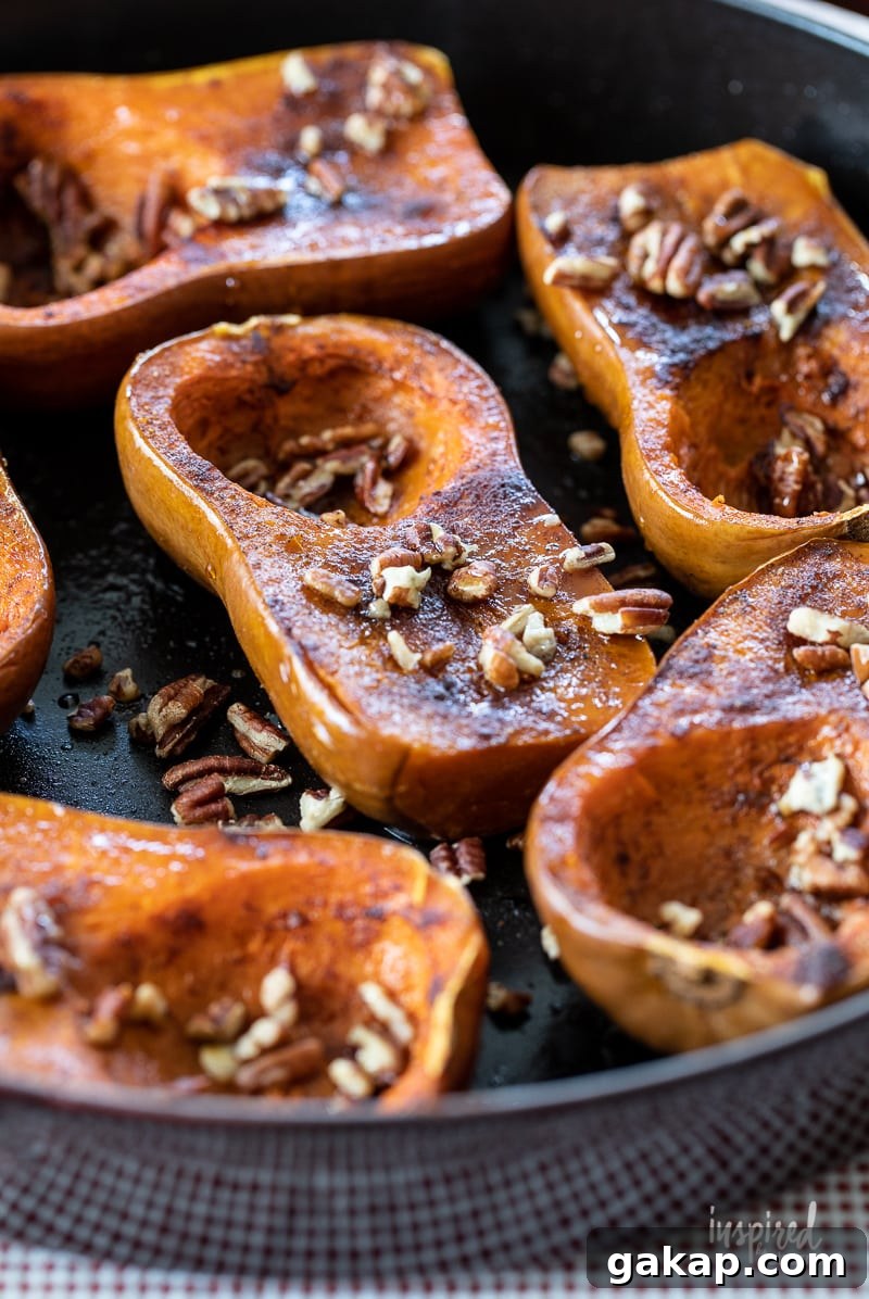 14 Memorable Friendsgiving Recipes Everyone Will Rave About 9 Roasted Honeynut Squash with Pecans