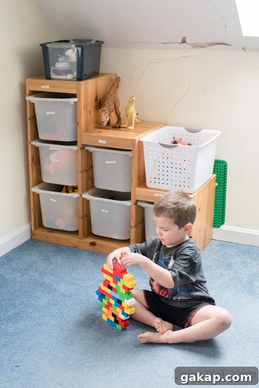 Had enough with toys everywhere? Save time, money, and frustration with this simple secret for organizing kids' toy. Plus how to get your KIDS to organize their own toys!