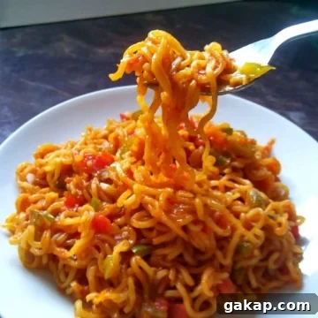 Simple Maggi Masala Noodles At Home