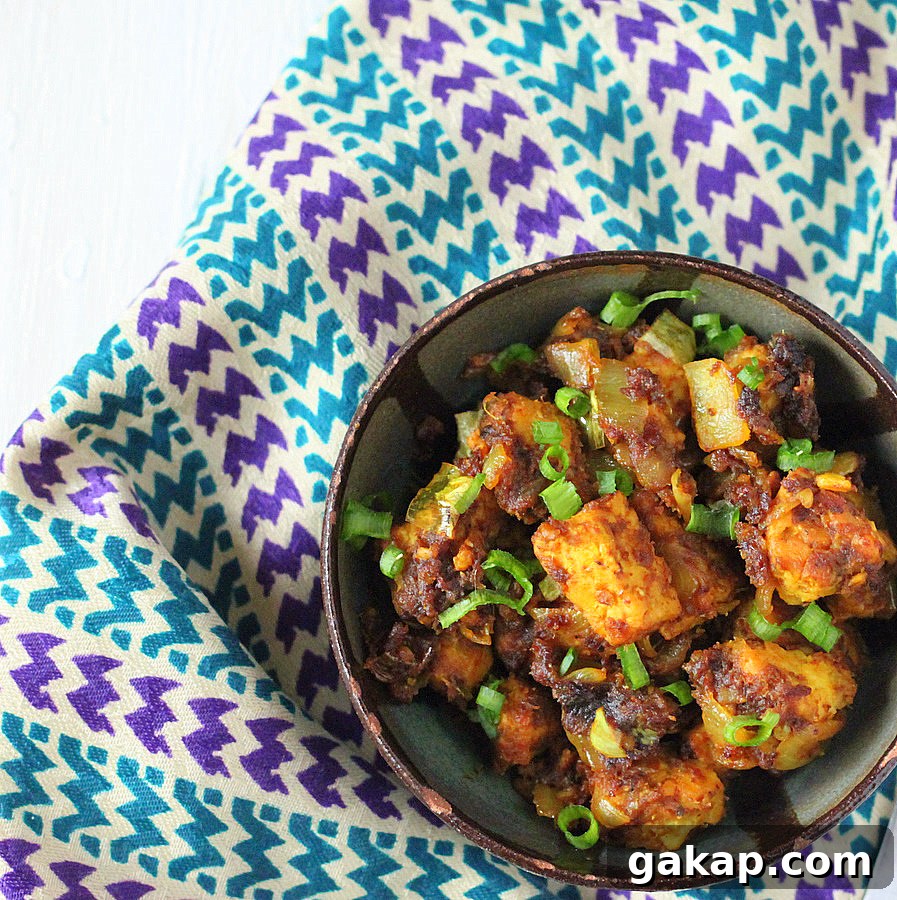 Tempeh Chili roast- Kerala Style