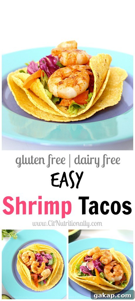 Classic Shrimp Tacos with Zesty Lime Slaw 2 Classic Shrimp Tacos | C it Nutritionally by Chelsey Amer, MS, RDN, CDN