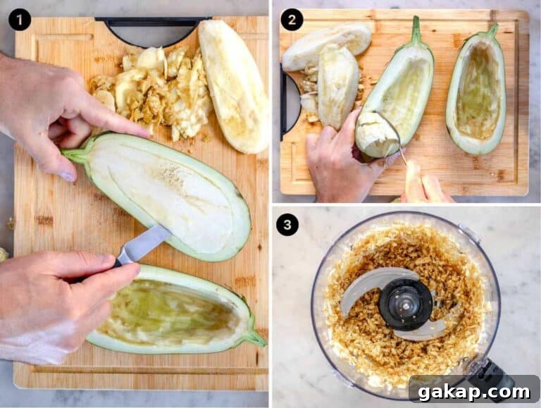 how to make eggplant boats