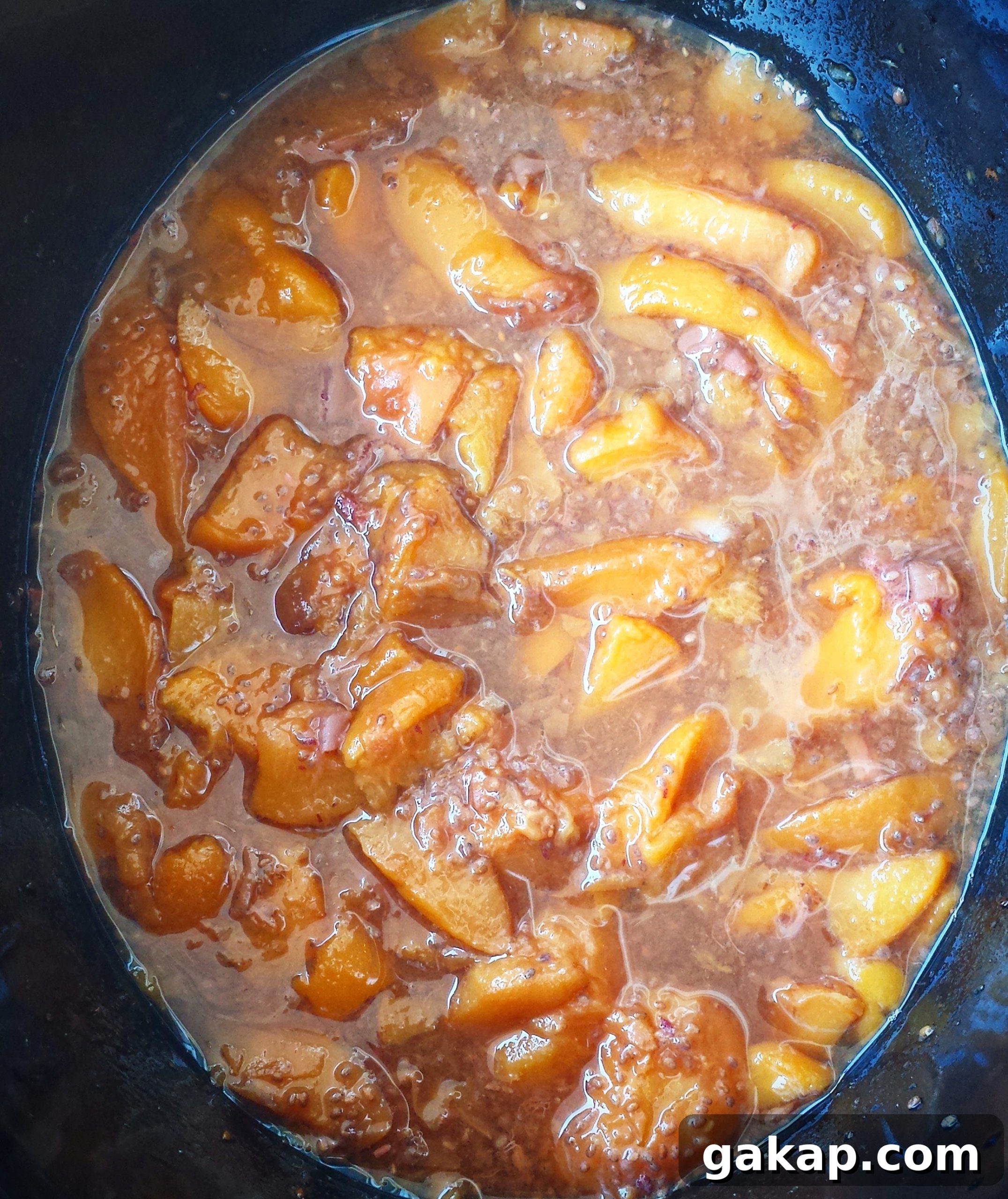 Sugar-Free Slow Cooker Fruit Jam Recipe 5 This fruit jam slow cooker recipe contains no added sugar! It's healthy being paleo and whole30 compliant and quick cooking in just a couple hours.
