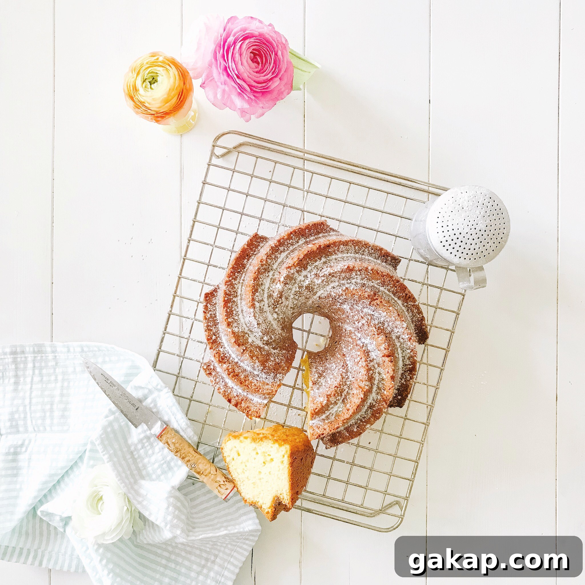 Sicilian Citrus Ricotta Bundt Cake