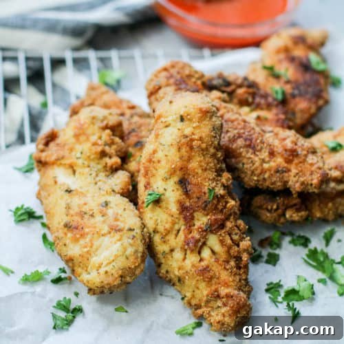 Low Carb Crispy Chicken Tenders
