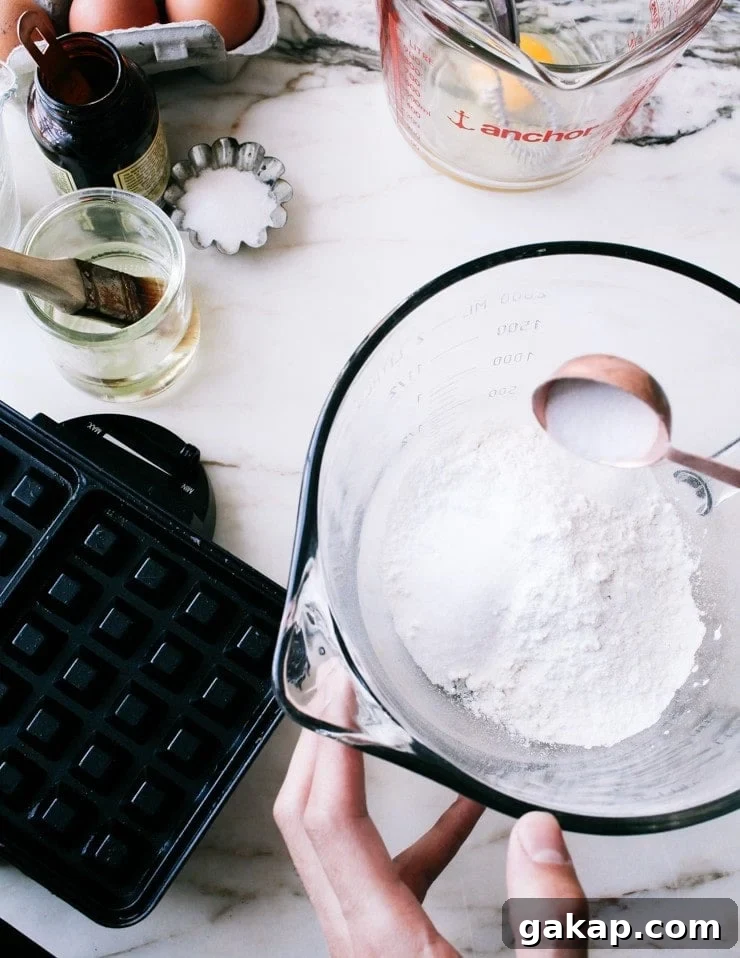 Dry ingredients for the best 5-minute breakfast