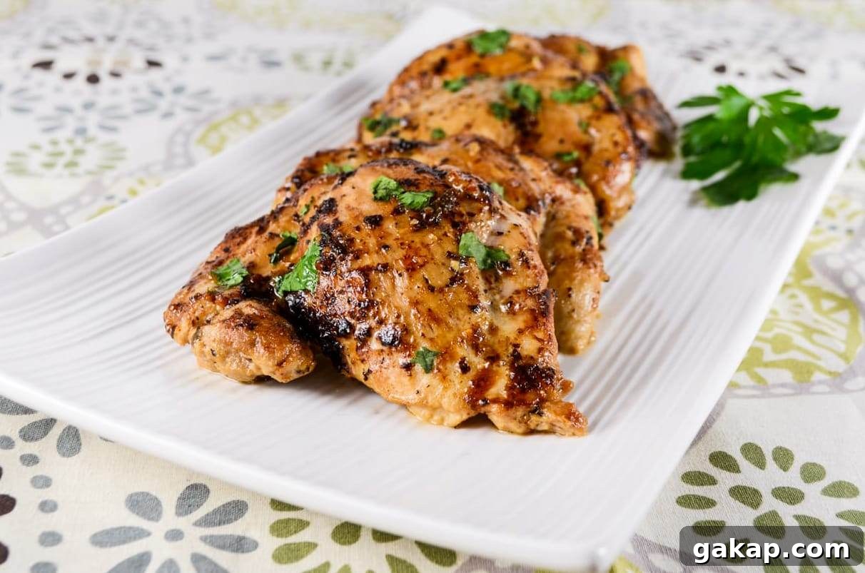 Baked Ranch Chicken Thighs