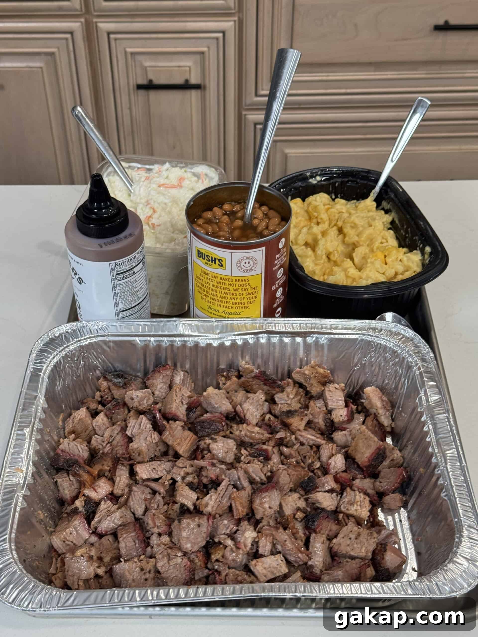 Ingredients for BBQ Sundae